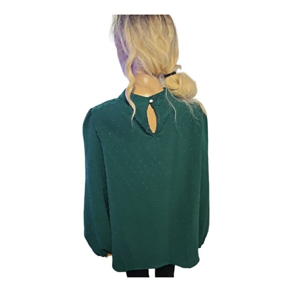 Shein Green Blouse - Picture 4 of 6